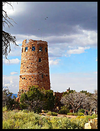 Desert view watchtower